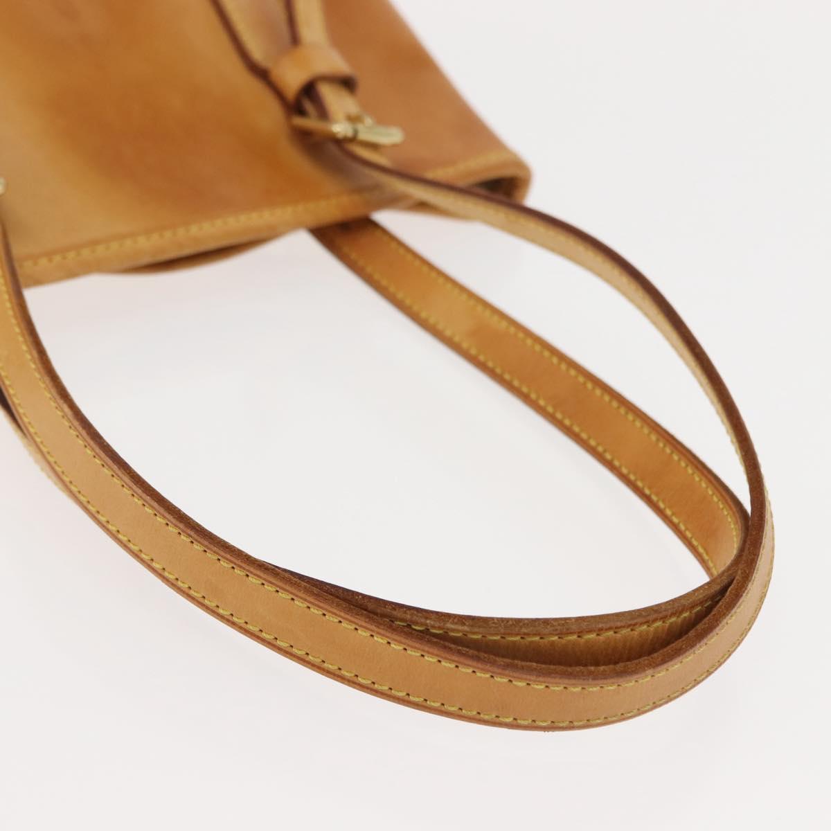 LOUIS VUITTON Nomad Male Ventiem Bag 20th Anniversary Beige M99070 Auth 148127