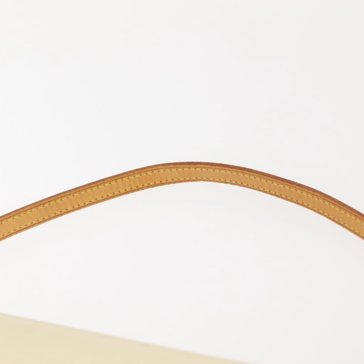 LOUIS VUITTON Monogram Vernis Malibu Street Bag Perle M91507 LV Auth 148134