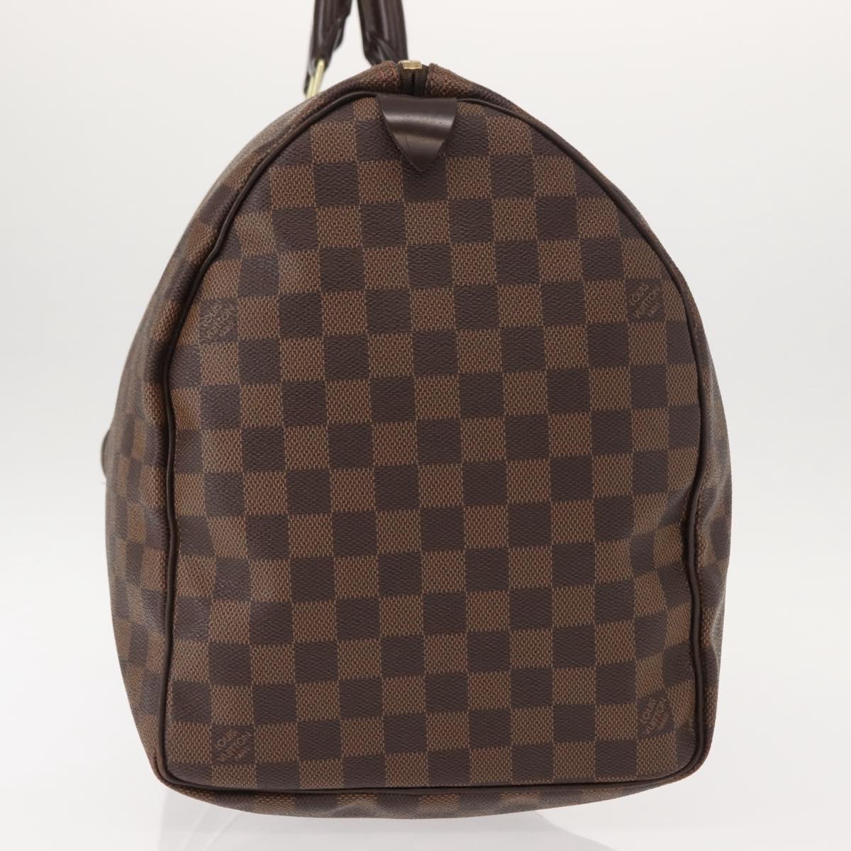LOUIS VUITTON Damier Ebene Keepall 50 Boston Bag N41427 LV Auth 148143