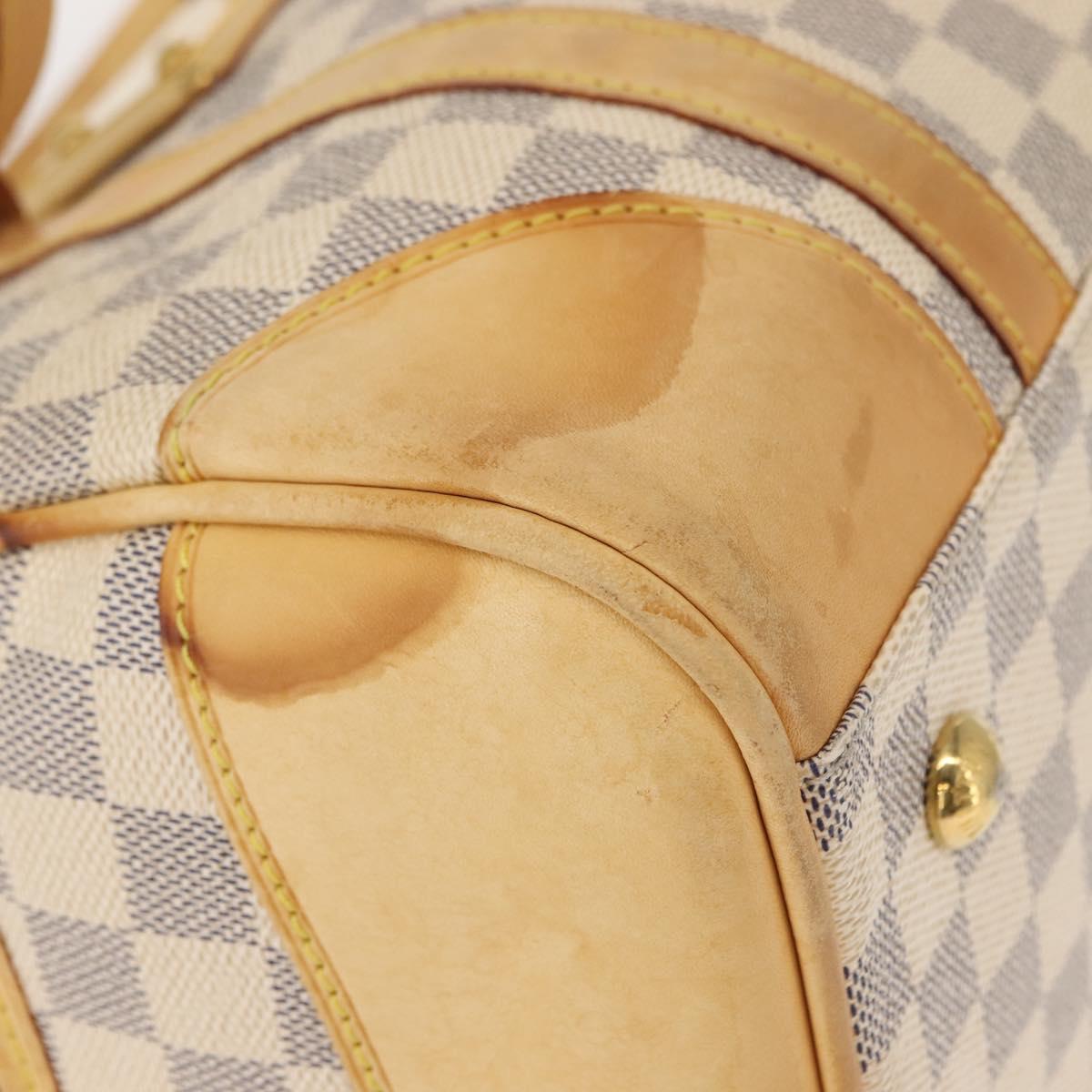 LOUIS VUITTON Damier Azur Berkeley Hand Bag N52001 LV Auth 148149