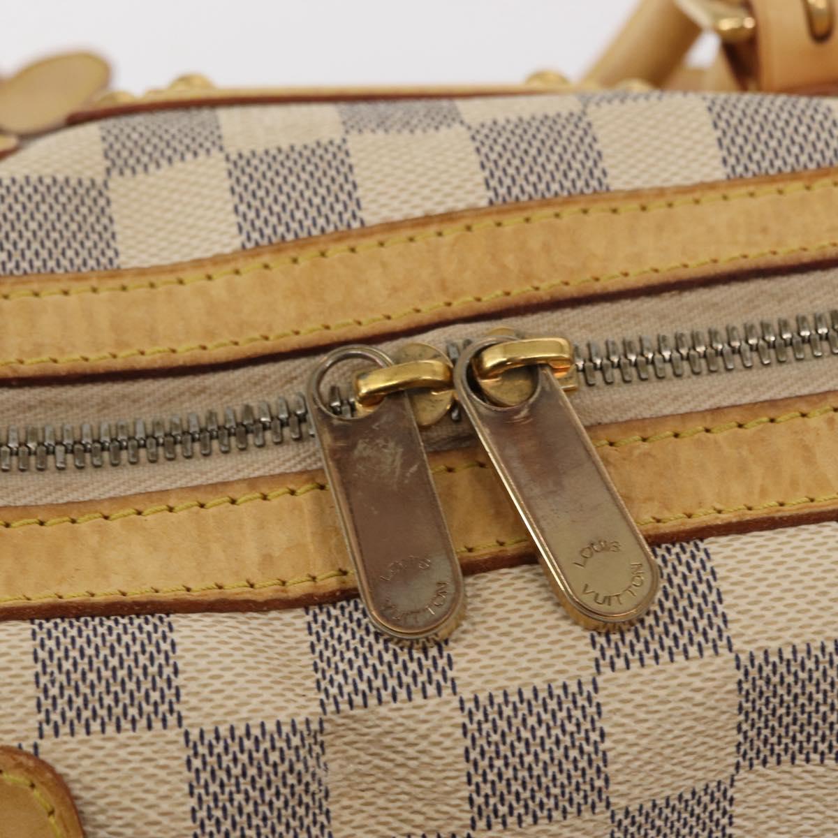 LOUIS VUITTON Damier Azur Berkeley Hand Bag N52001 LV Auth 148149