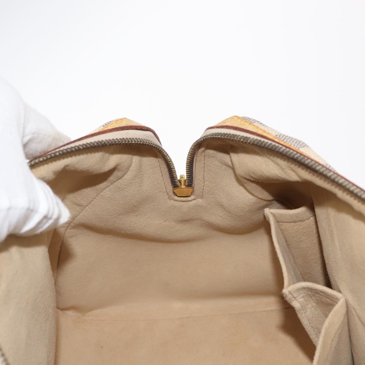 LOUIS VUITTON Damier Azur Berkeley Hand Bag N52001 LV Auth 148149