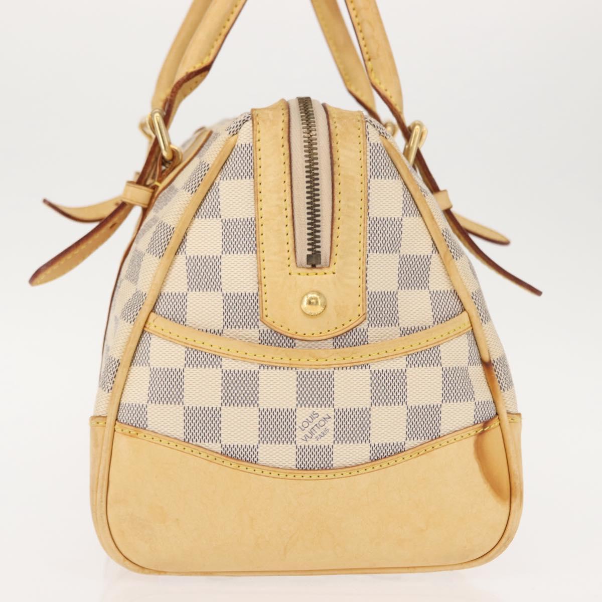 LOUIS VUITTON Damier Azur Berkeley Hand Bag N52001 LV Auth 148149
