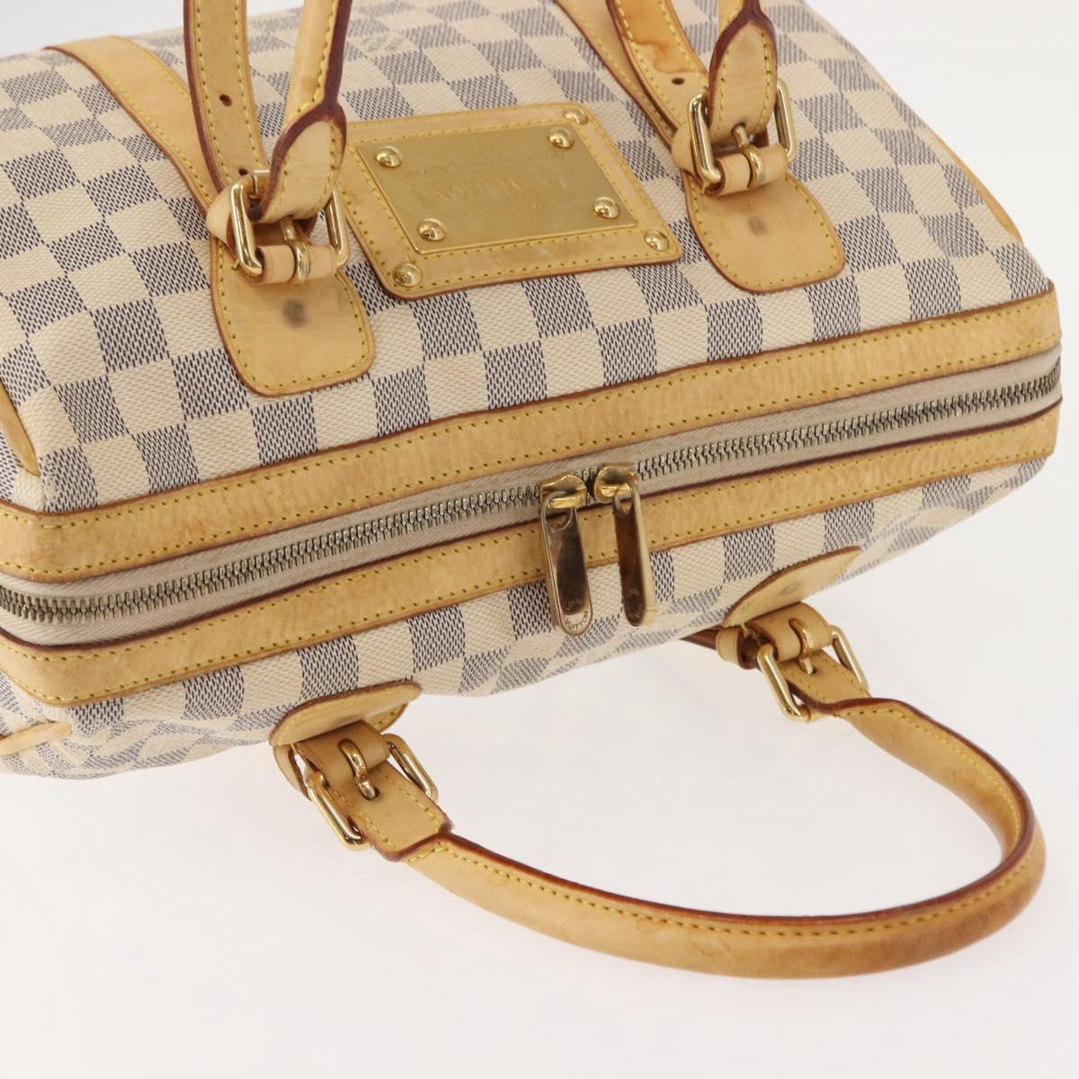LOUIS VUITTON Damier Azur Berkeley Hand Bag N52001 LV Auth 148149