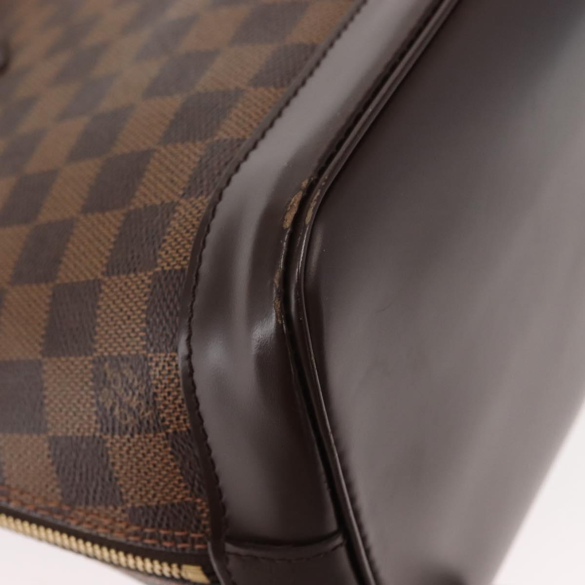 LOUIS VUITTON Damier Ebene Alma Hand Bag N51131 LV Auth 148151