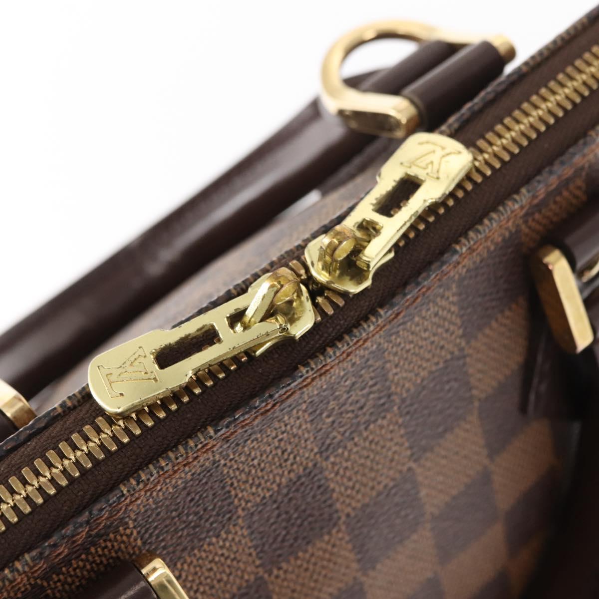 LOUIS VUITTON Damier Ebene Alma Hand Bag N51131 LV Auth 148151