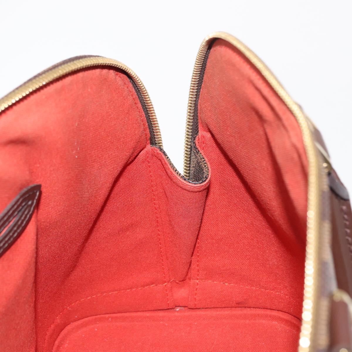 LOUIS VUITTON Damier Ebene Alma Hand Bag N51131 LV Auth 148151