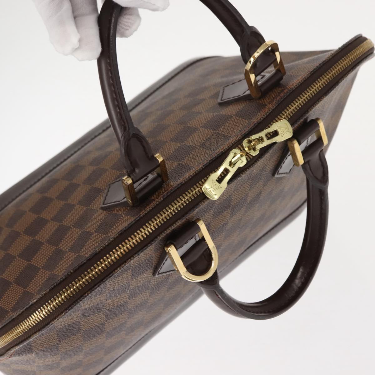 LOUIS VUITTON Damier Ebene Alma Hand Bag N51131 LV Auth 148151