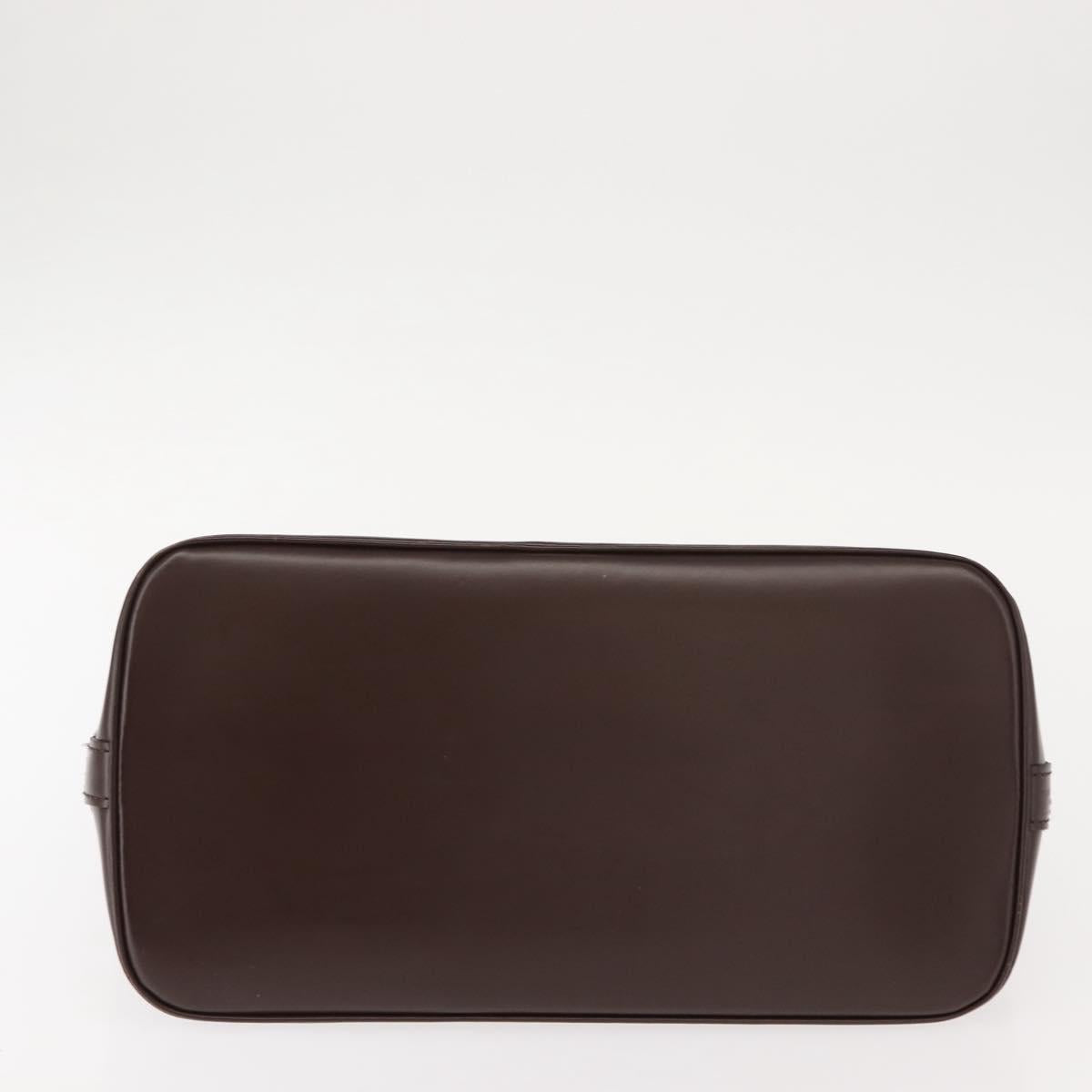 LOUIS VUITTON Damier Ebene Alma Hand Bag N51131 LV Auth 148151