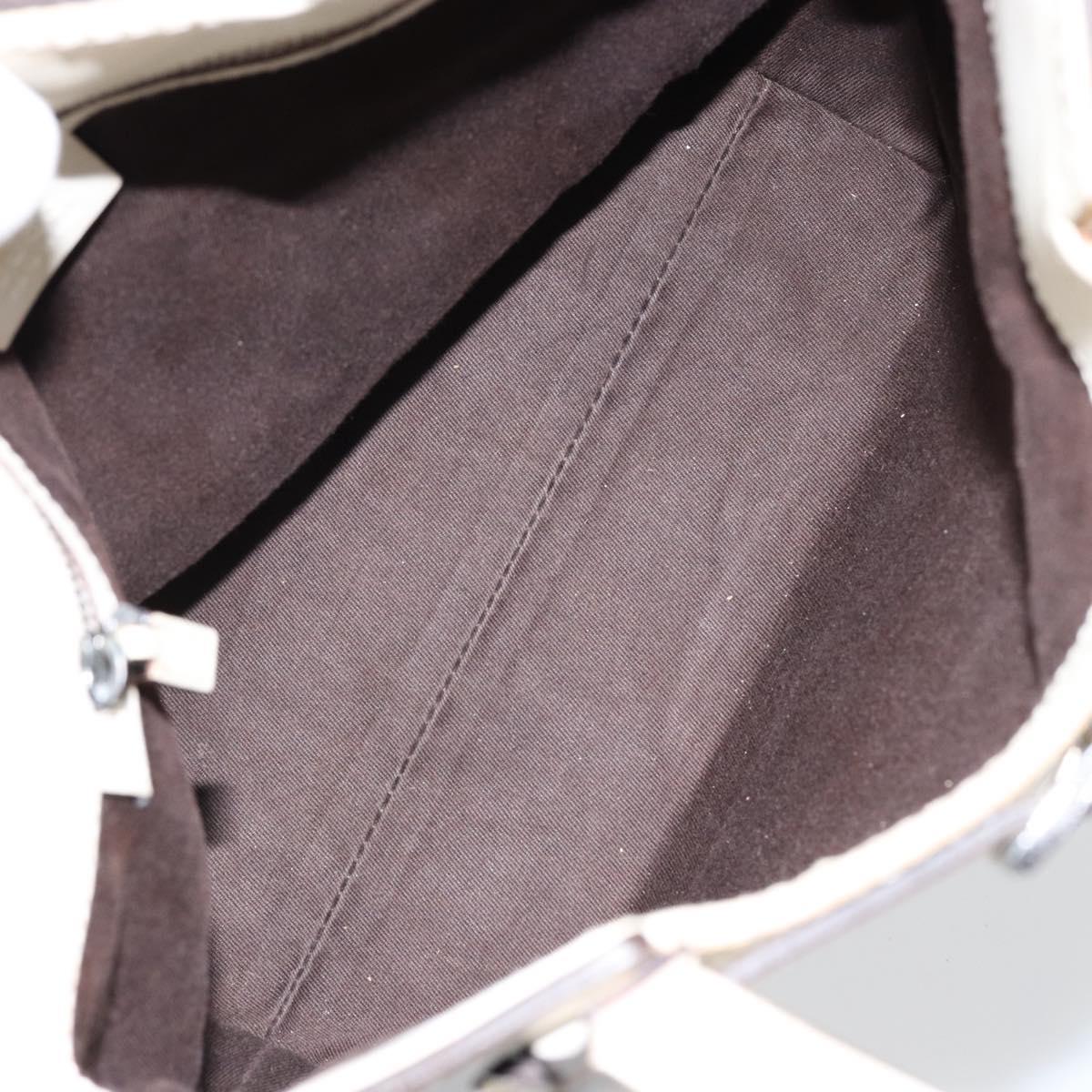 GUCCI GG Canvas Tote Bag Beige 107757 Auth 148167