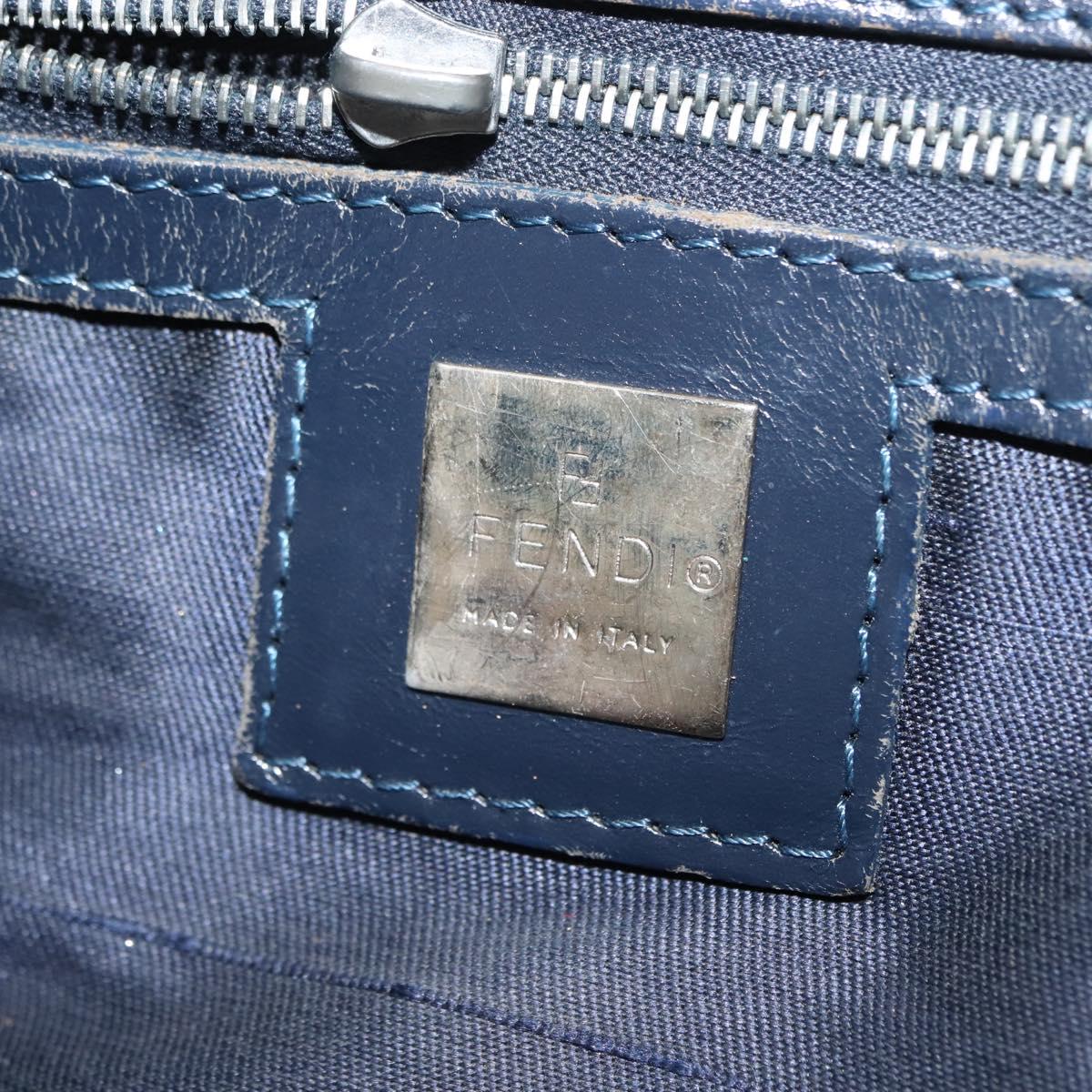 FENDI Zucca Canvas Tote Bag White Auth 148214