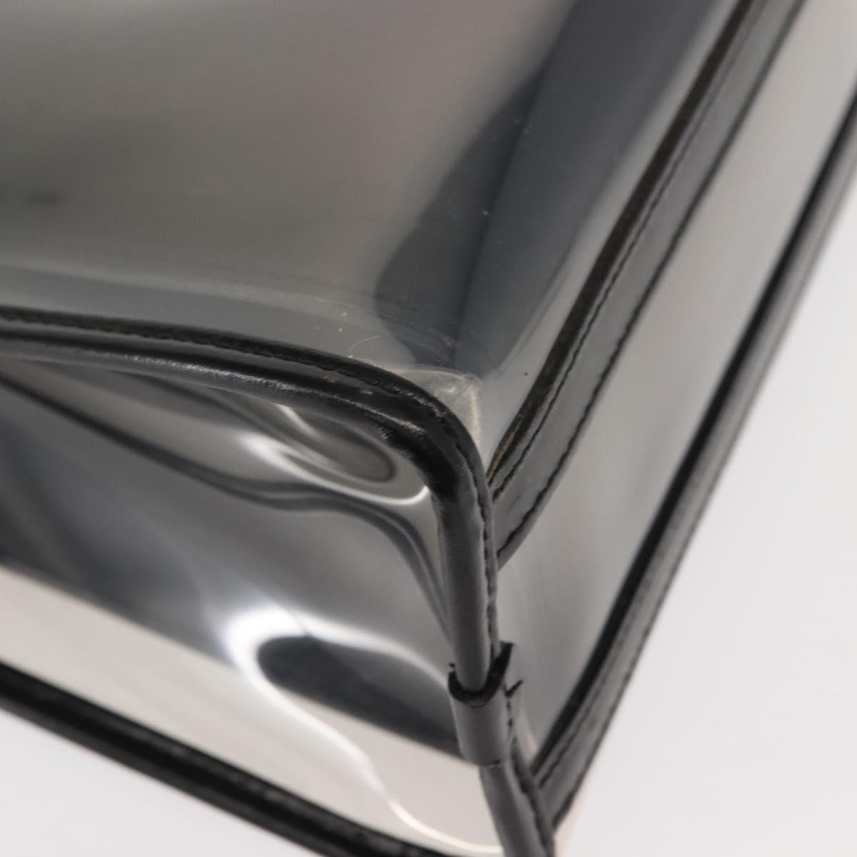 GUCCI Tote Bag Vinyl Black 001 2058 1773 5 Auth 148248