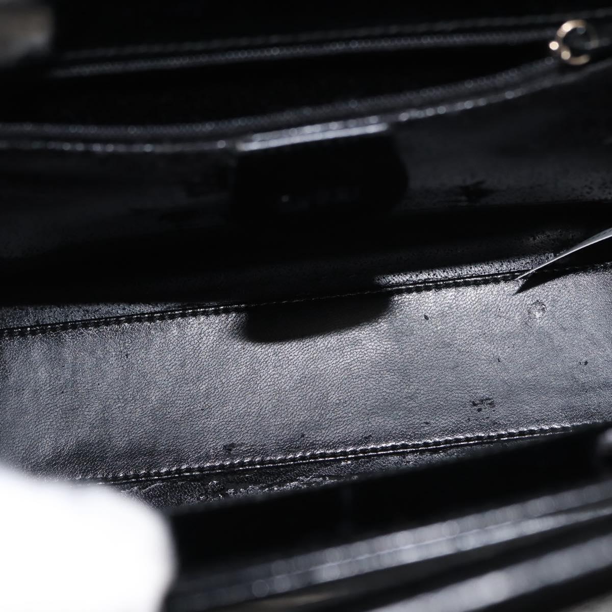 GUCCI Tote Bag Vinyl Black 001 2058 1773 5 Auth 148248