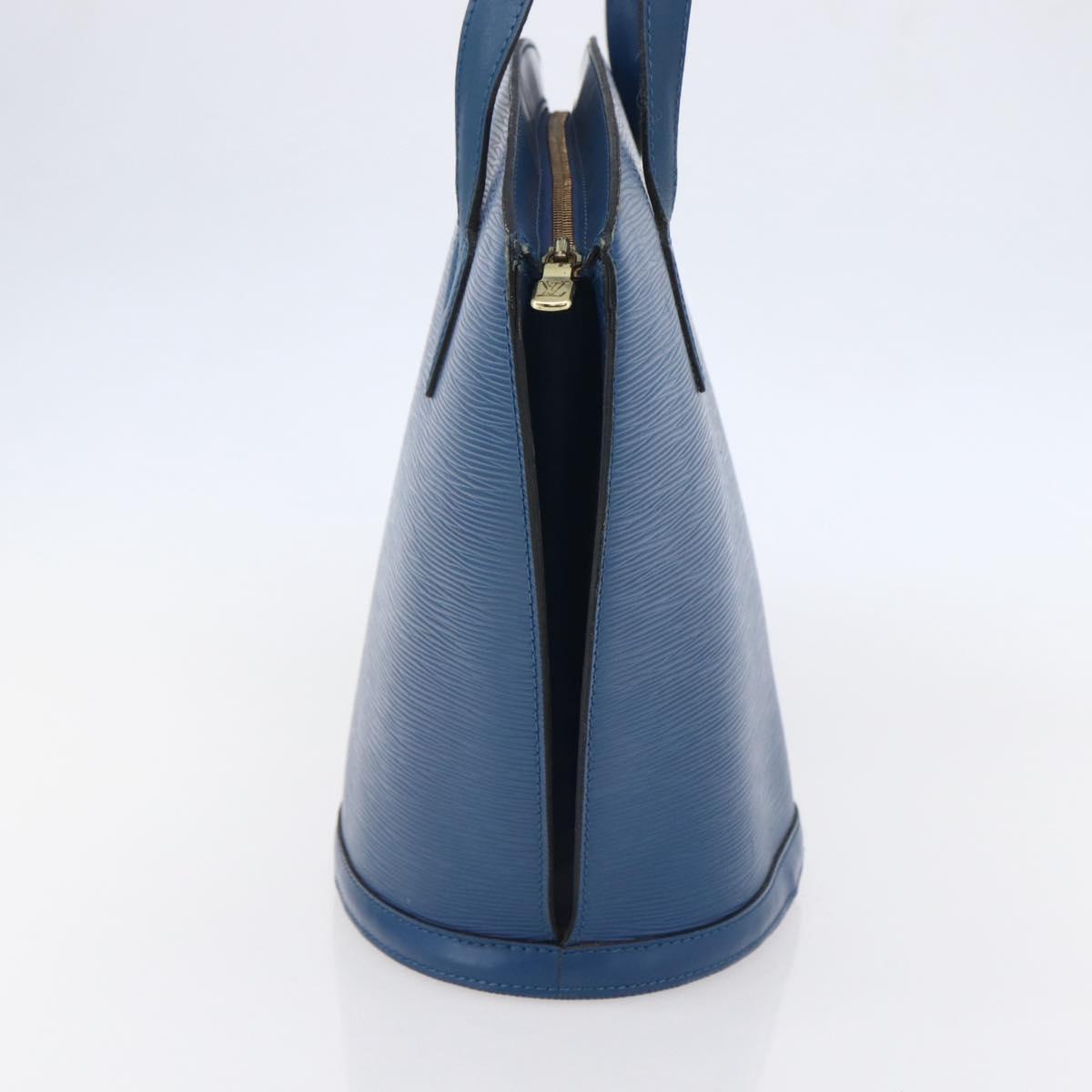 LOUIS VUITTON Epi Saint Jacques Shopping Shoulder Bag Blue M52275 LV Auth 148310