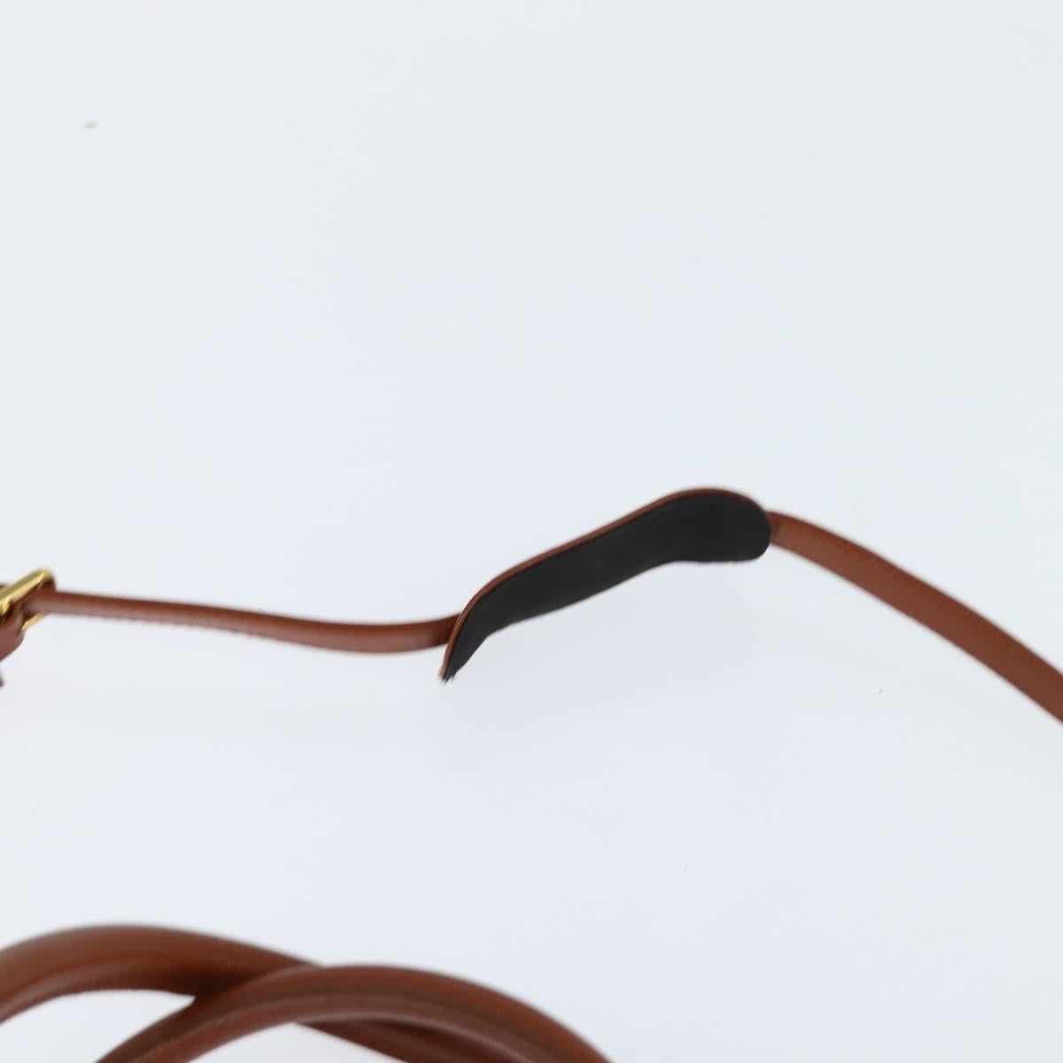 MCM Logogram Vicetos Boston Bag PVC 2way Brown Gold Auth 148327