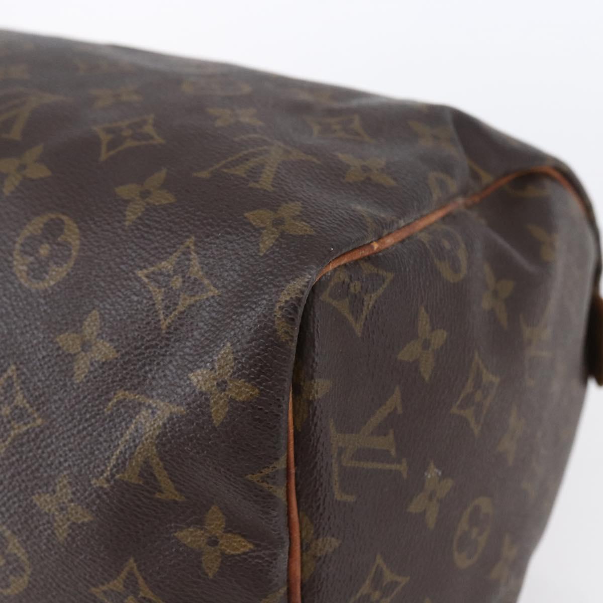 LOUIS VUITTON Monogram Speedy 30 Hand Bag M41526 LV Auth 148329