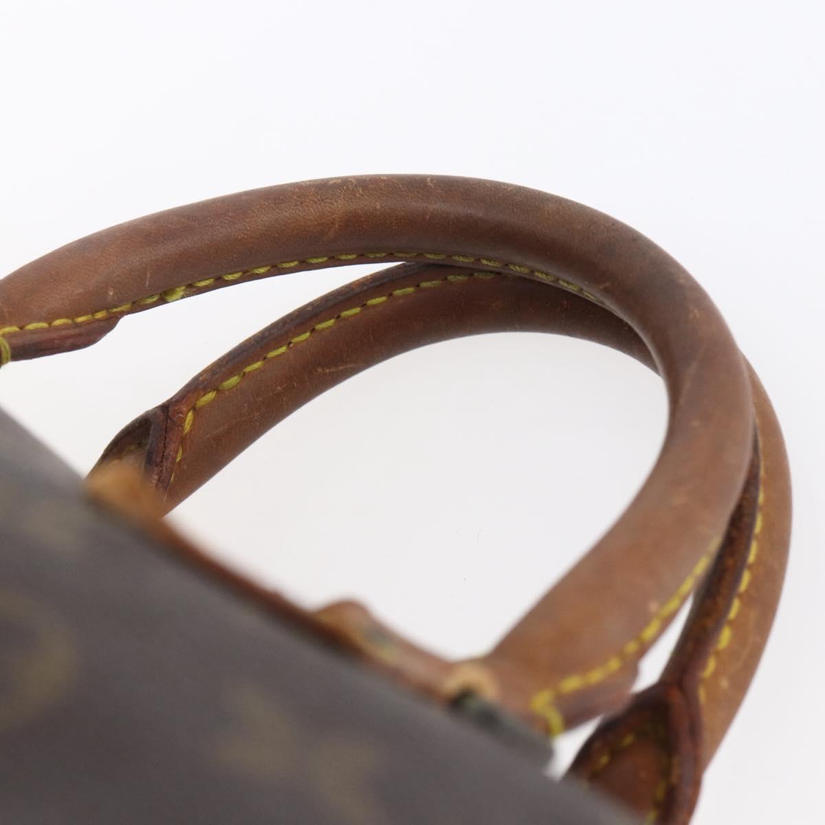 LOUIS VUITTON Monogram Speedy 30 Hand Bag M41526 LV Auth 148329