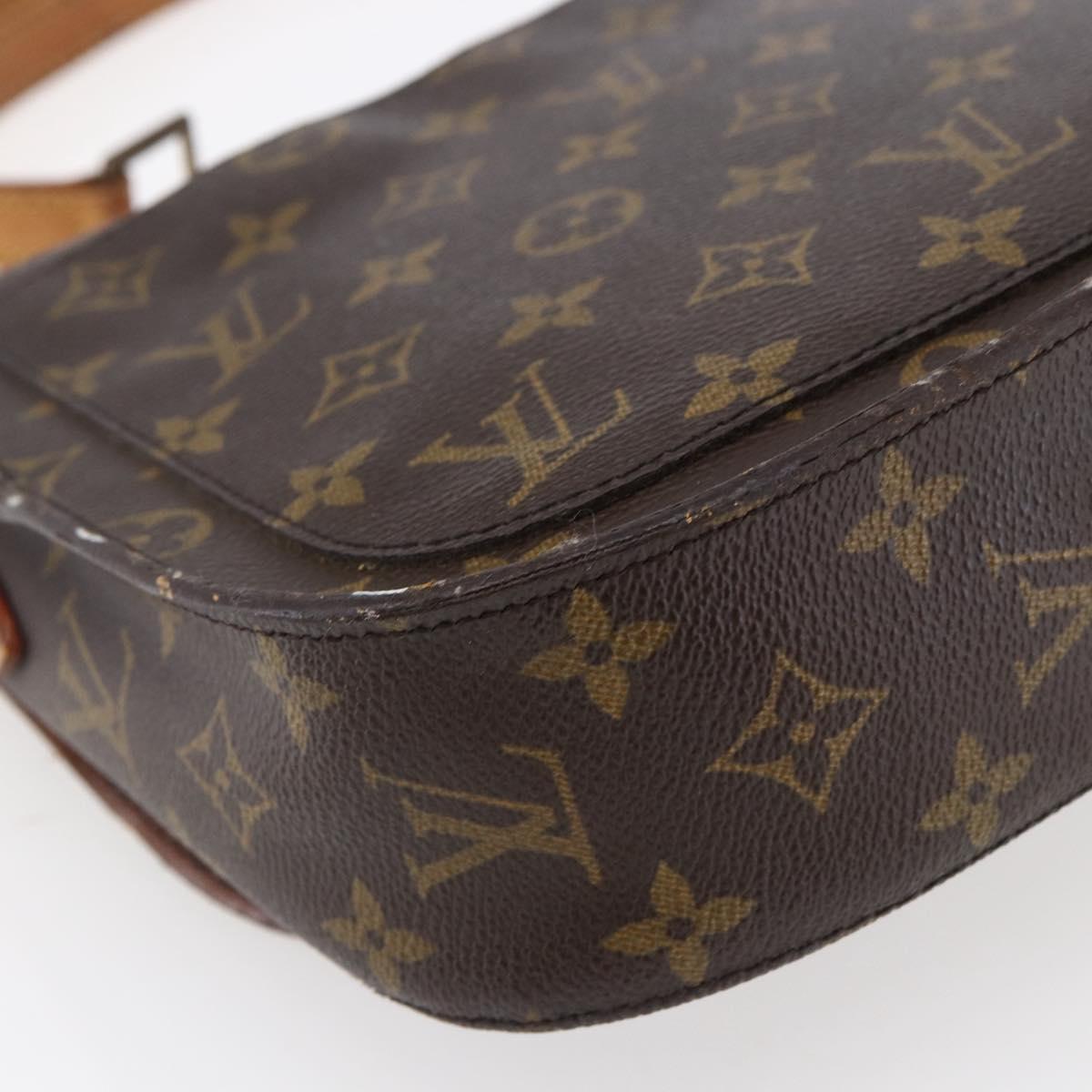 LOUIS VUITTON Monogram Saint Cloud GM Shoulder Bag M51242 LV Auth 148330