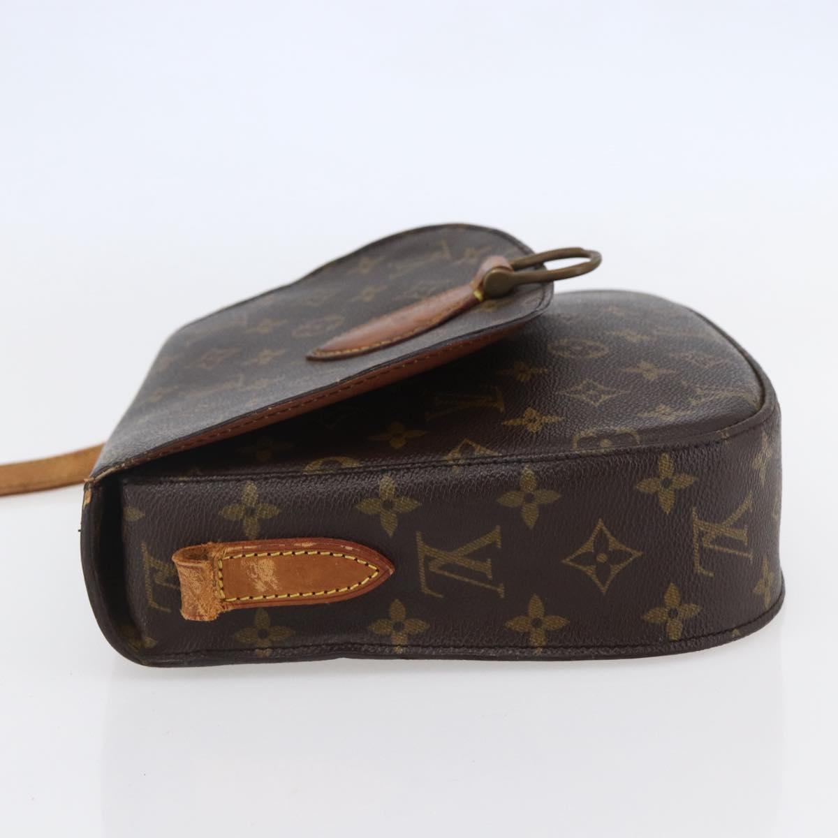 LOUIS VUITTON Monogram Saint Cloud GM Shoulder Bag M51242 LV Auth 148330
