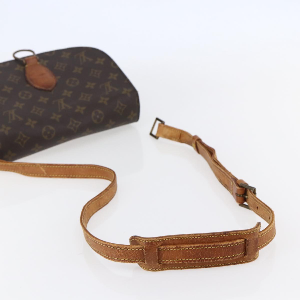 LOUIS VUITTON Monogram Saint Cloud GM Shoulder Bag M51242 LV Auth 148330
