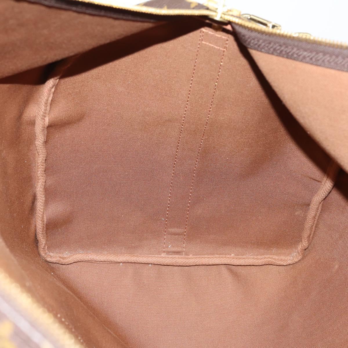 LOUIS VUITTON Monogram Keepall Bandouliere 60 Boston Bag M41412 LV Auth 148346