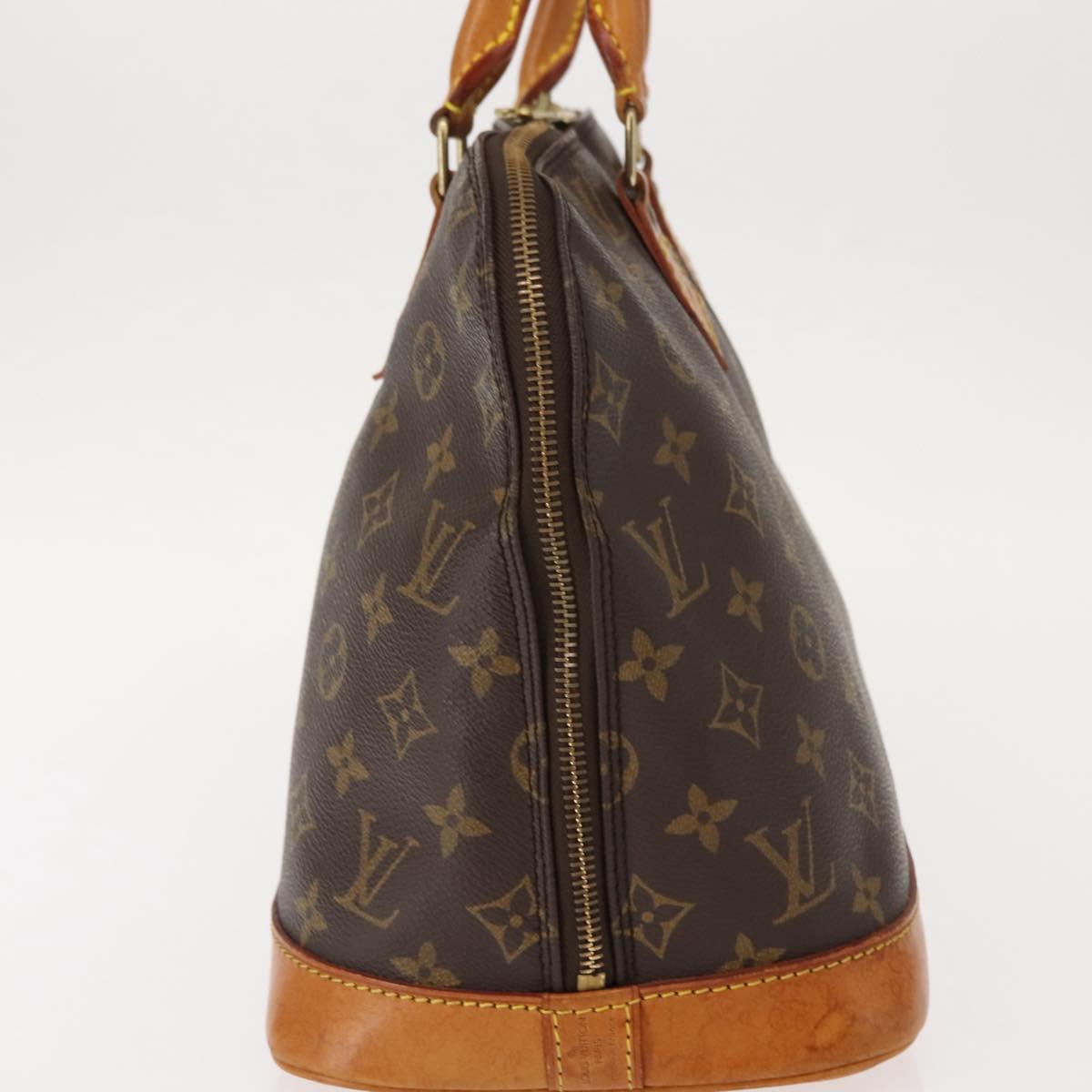 LOUIS VUITTON Monogram Alma Hand Bag M51130 LV Auth 148360