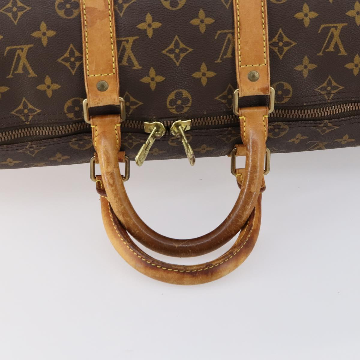 LOUIS VUITTON Monogram Keepall 45 Boston Bag M41428 LV Auth 148362
