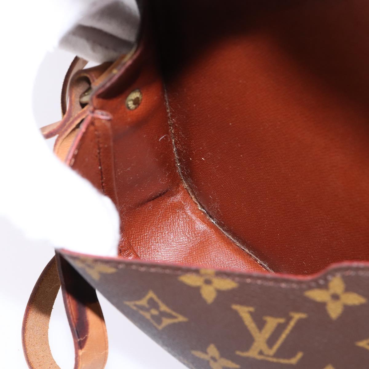 LOUIS VUITTON Monogram Cartouchiere PM Shoulder Bag M51254 LV Auth 148364