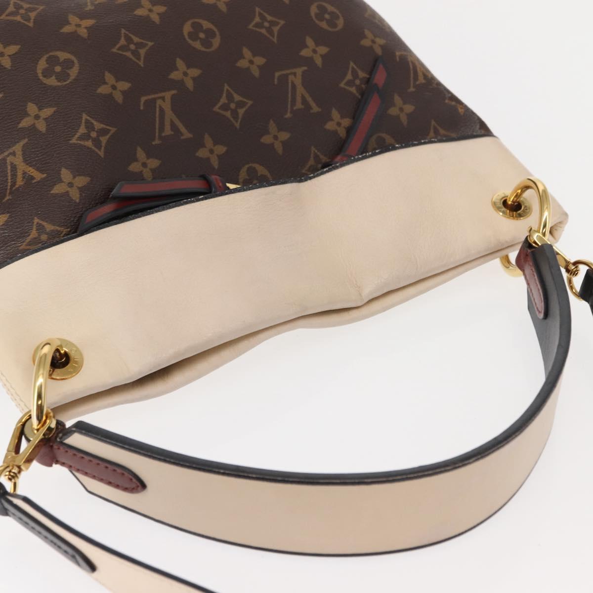 LOUIS VUITTON Monogram Tuile Reevess Shoulder Bag 2way M43576 LV Auth 148365