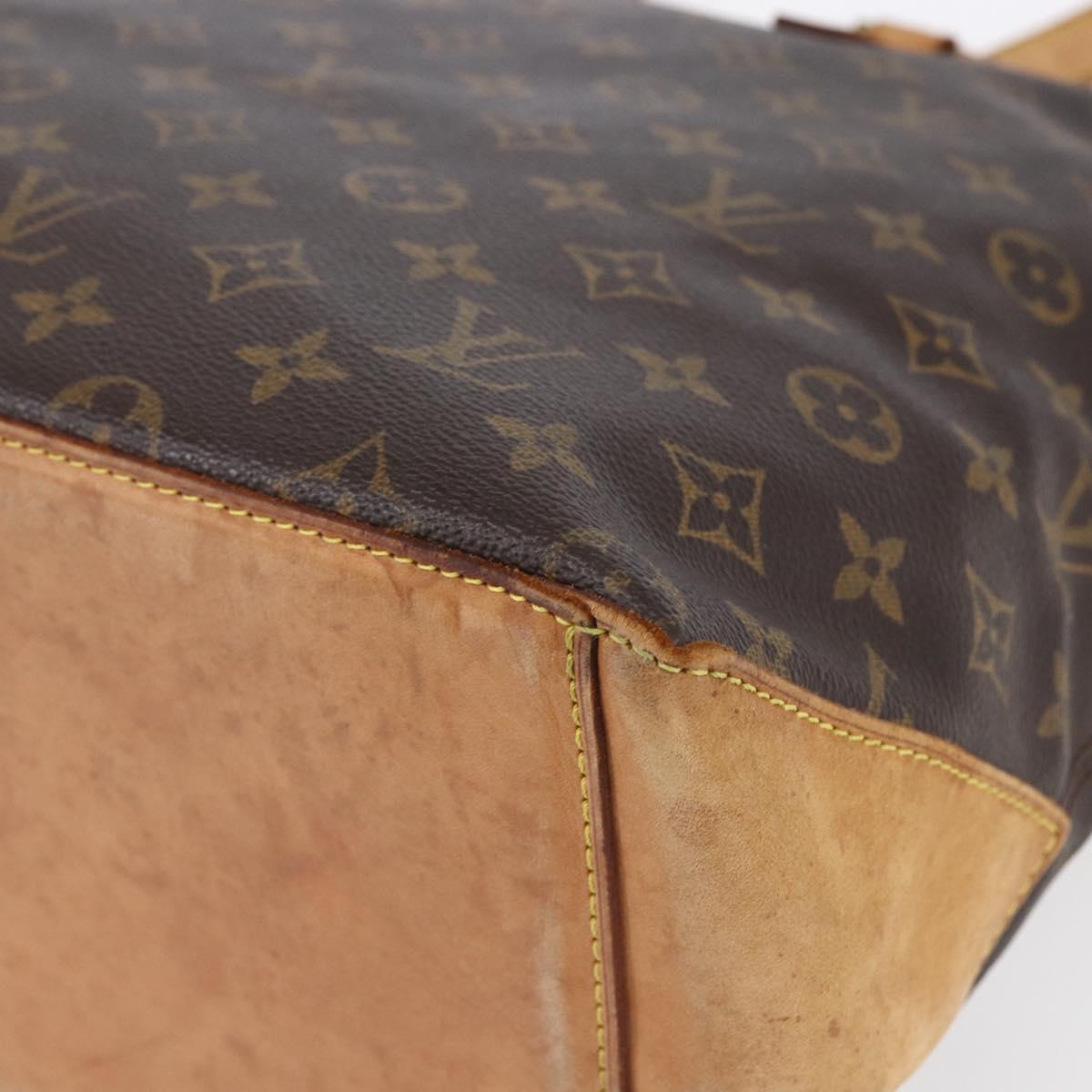 LOUIS VUITTON Monogram Cabas Mezzo Tote Bag M51151 LV Auth 148367