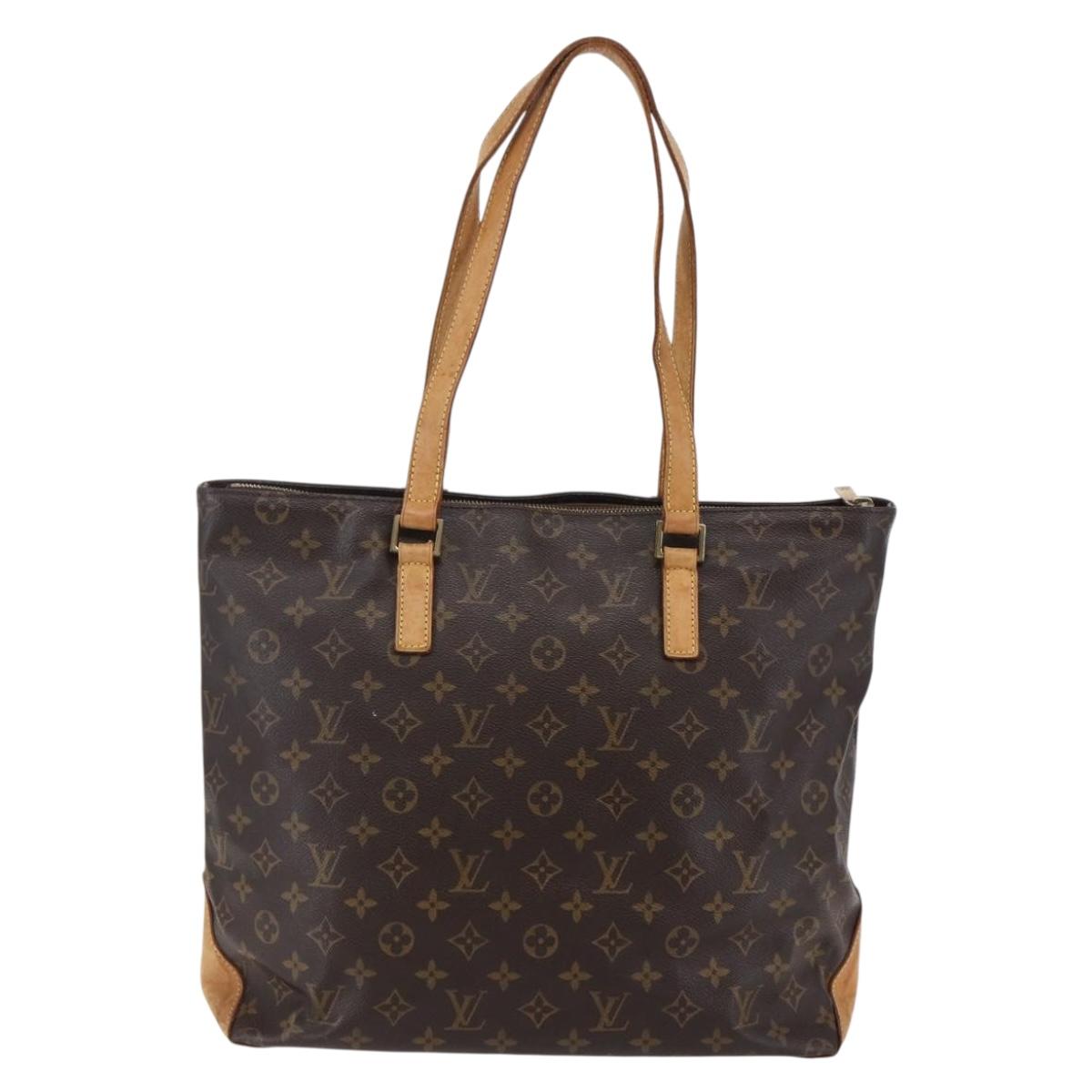 LOUIS VUITTON Monogram Cabas Mezzo Tote Bag M51151 LV Auth 148367