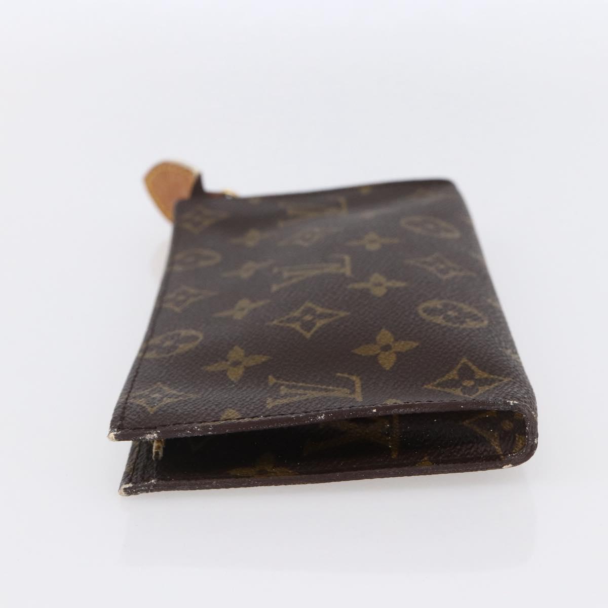 LOUIS VUITTON Monogram Bucket GM Accessory Pouch Vintage LV Auth 148369