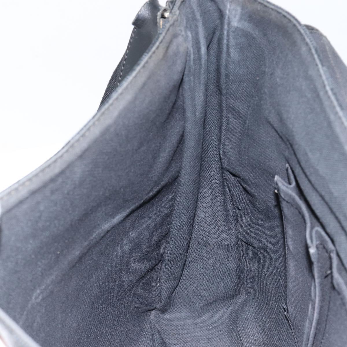 LOUIS VUITTON Damier Graphite Daniel MM Shoulder Bag N58029 LV Auth 148377