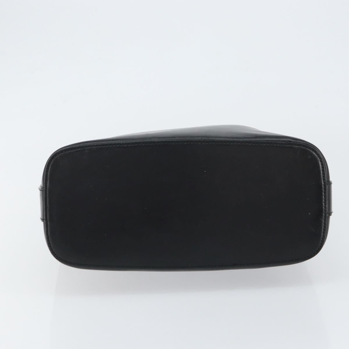 GUCCI Shoulder Bag Leather Black Silver 001 3814 3754 Auth 148388