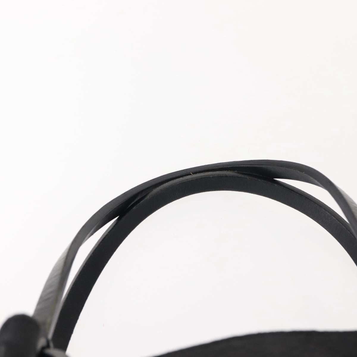 GUCCI GG Canvas Tote Bag Black 94898 Auth 148408