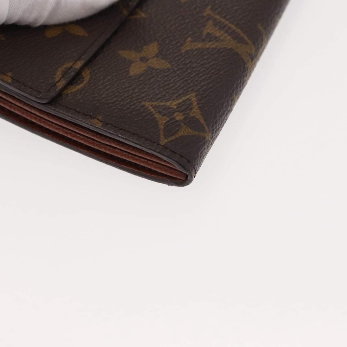 LOUIS VUITTON Monogram Pochette Porte Monnaie Credit Wallet M61726 Auth 148444
