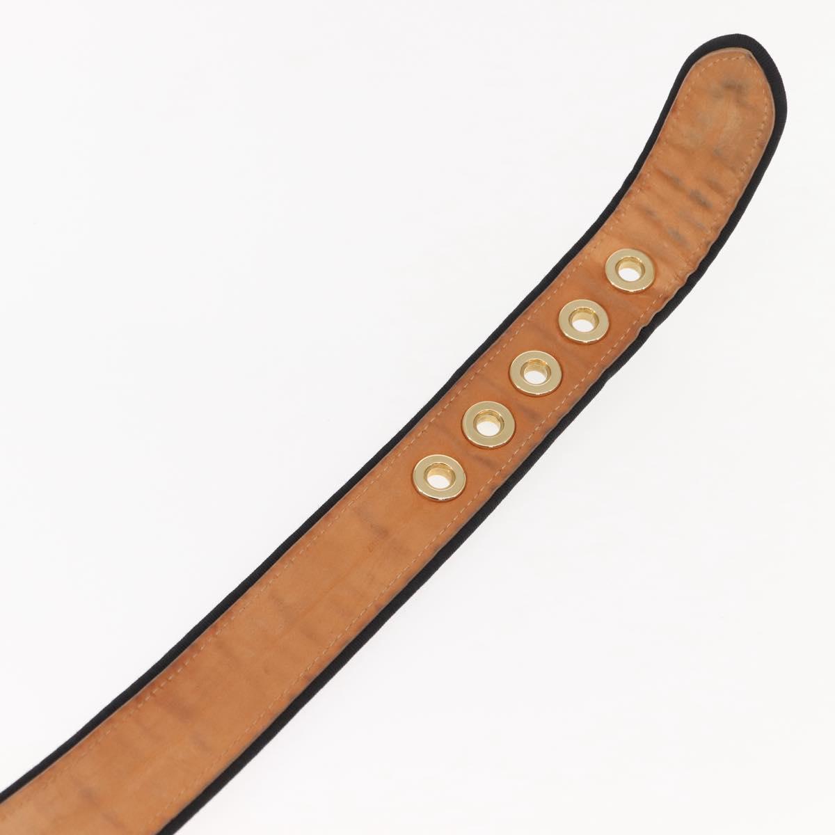 LOUIS VUITTON Monogram Antheia Ceinture Belt 34.6"" Black LV Auth 148448