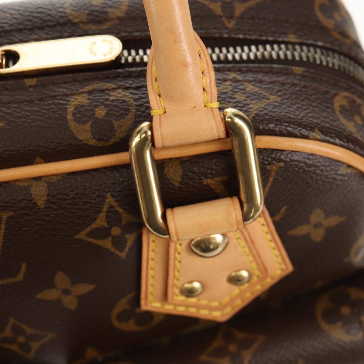 LOUIS VUITTON Monogram Manhattan PM Hand Bag M40026 LV Auth 148449V