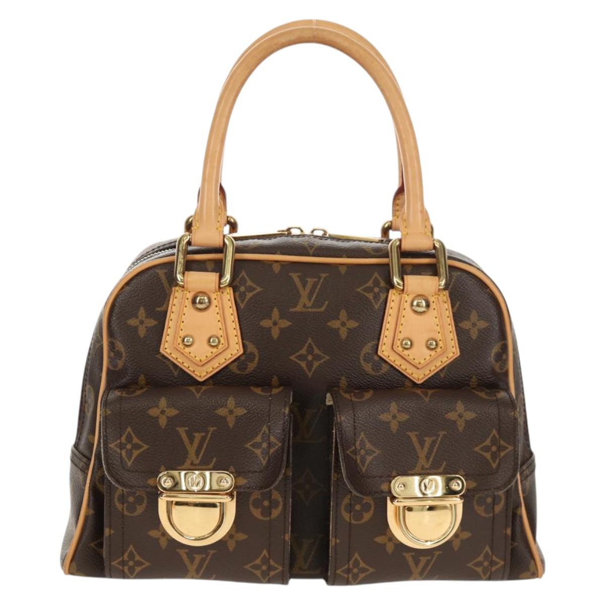 LOUIS VUITTON Monogram Manhattan PM Hand Bag M40026 LV Auth 148449V