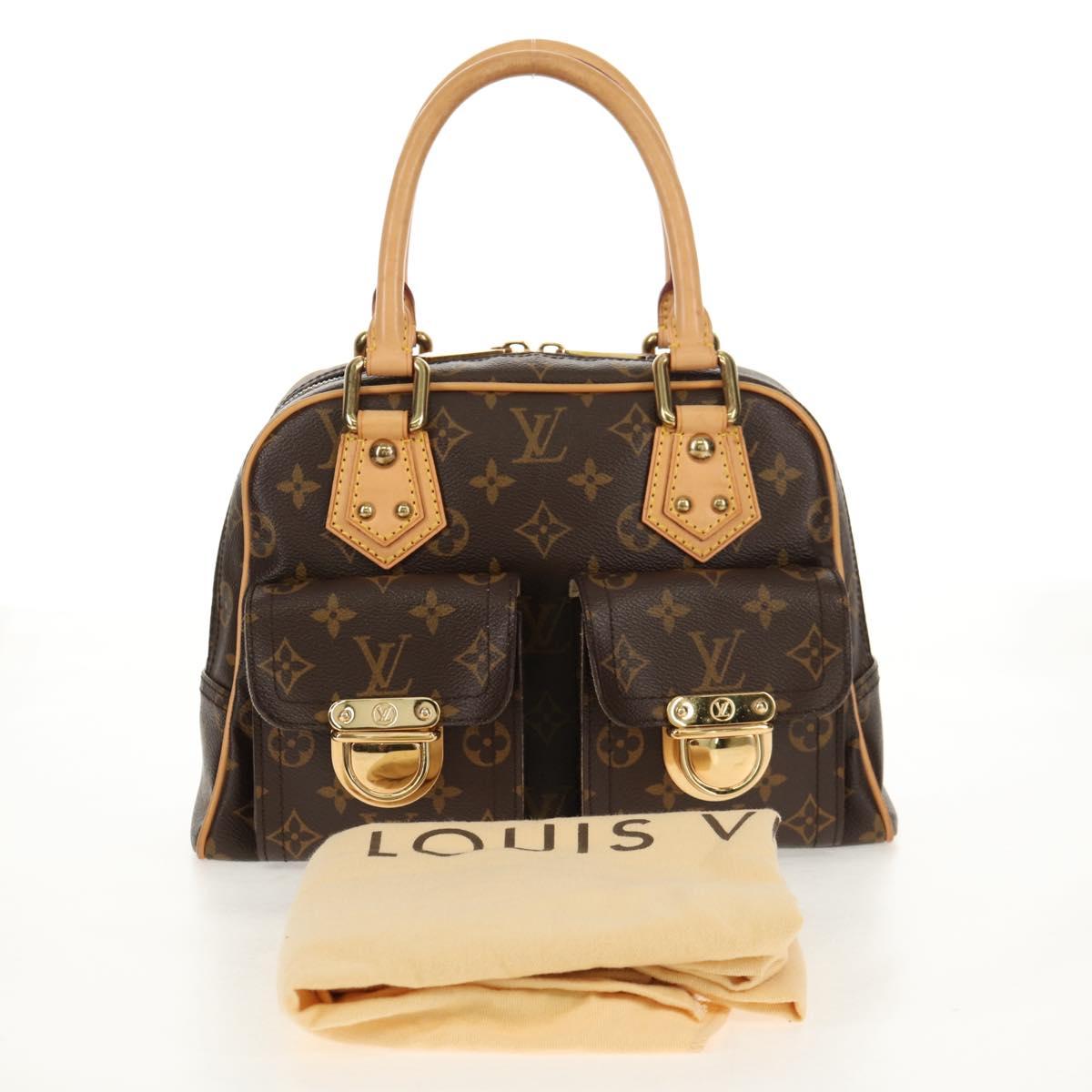 LOUIS VUITTON Monogram Manhattan PM Hand Bag M40026 LV Auth 148449V
