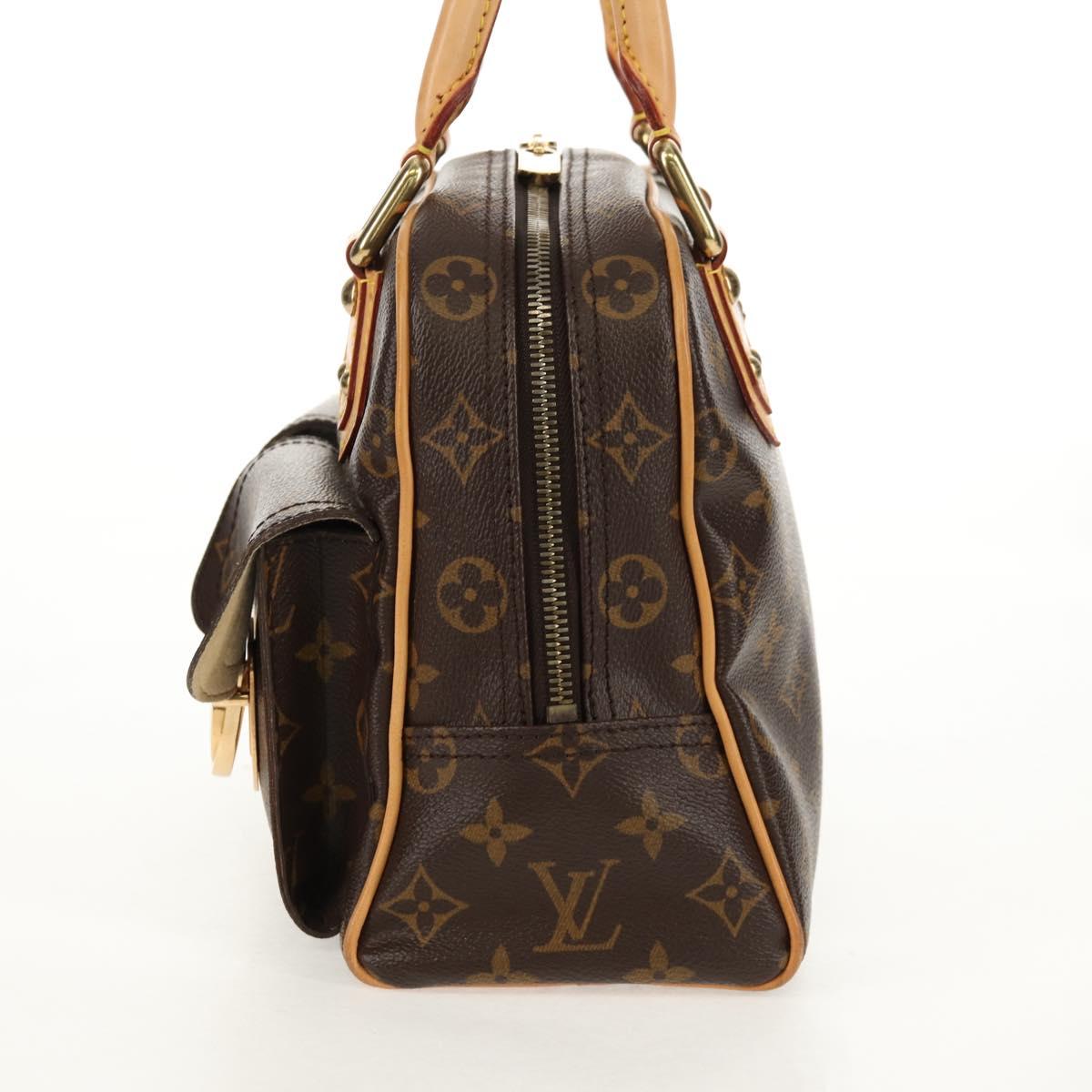 LOUIS VUITTON Monogram Manhattan PM Hand Bag M40026 LV Auth 148449V