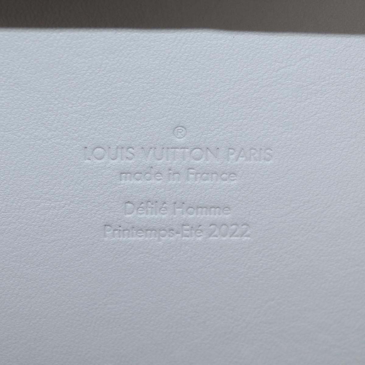 LOUIS VUITTON Damier Glitter Hard Trunk Trunk Silver M20478 LV Auth 148458SM