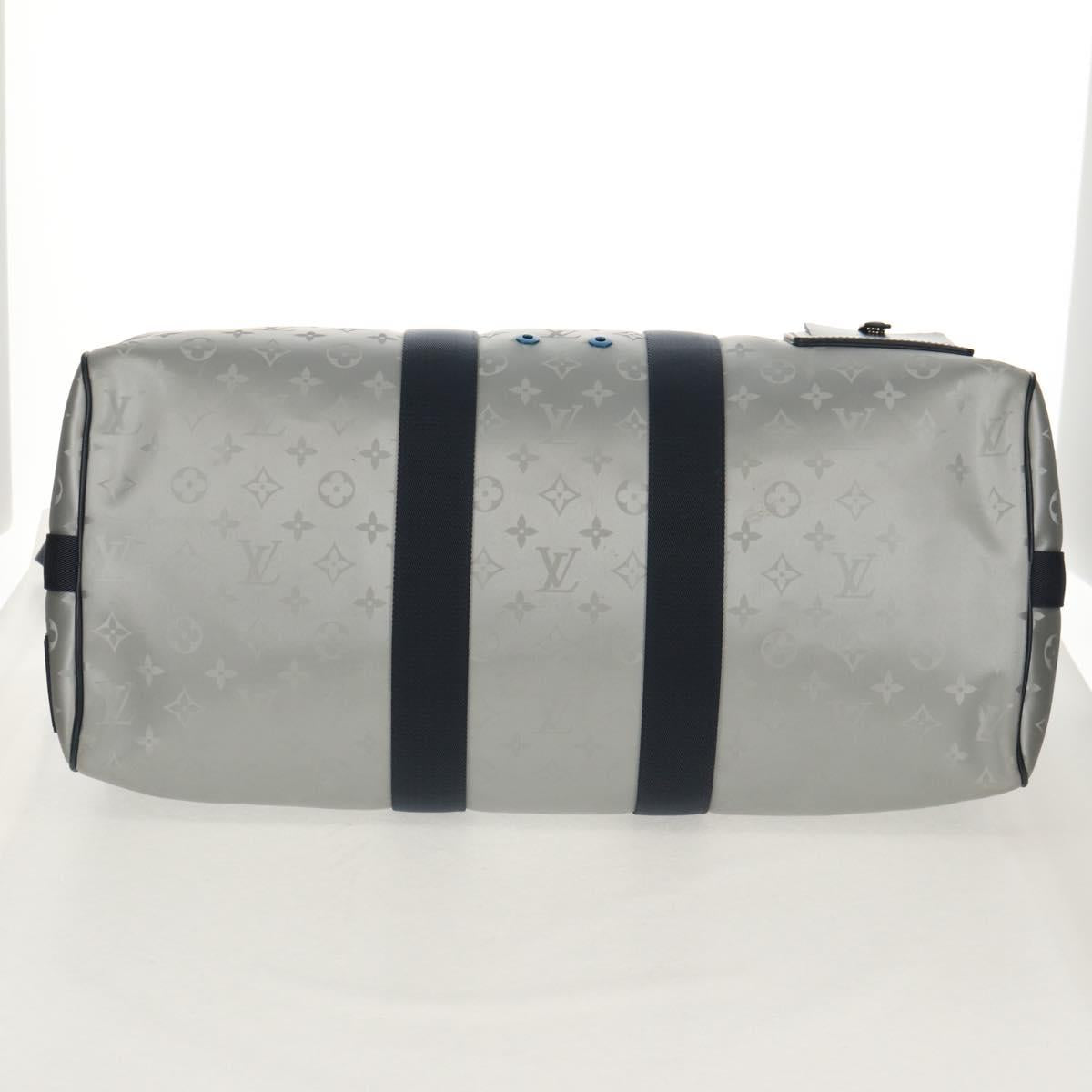 LOUIS VUITTON Monogram Satellite Keepall Bandouliere 50 M44170 LV Auth 148459M