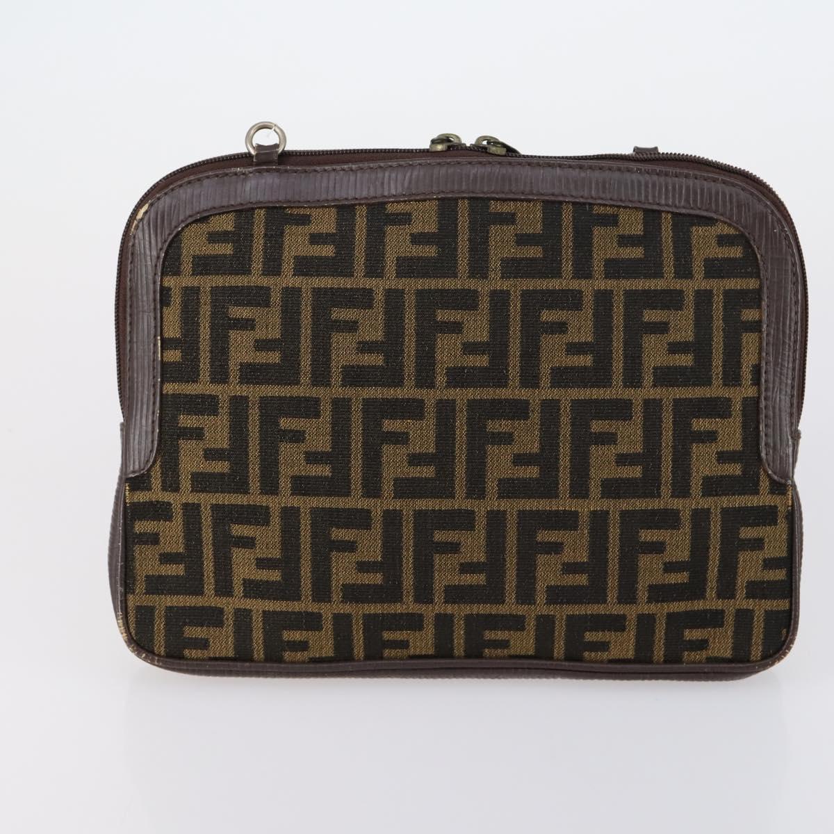 Burberrys Fendi Celine Zucca Canvas Macadam Canvas Bag Canvas 3 Set Auth 148482