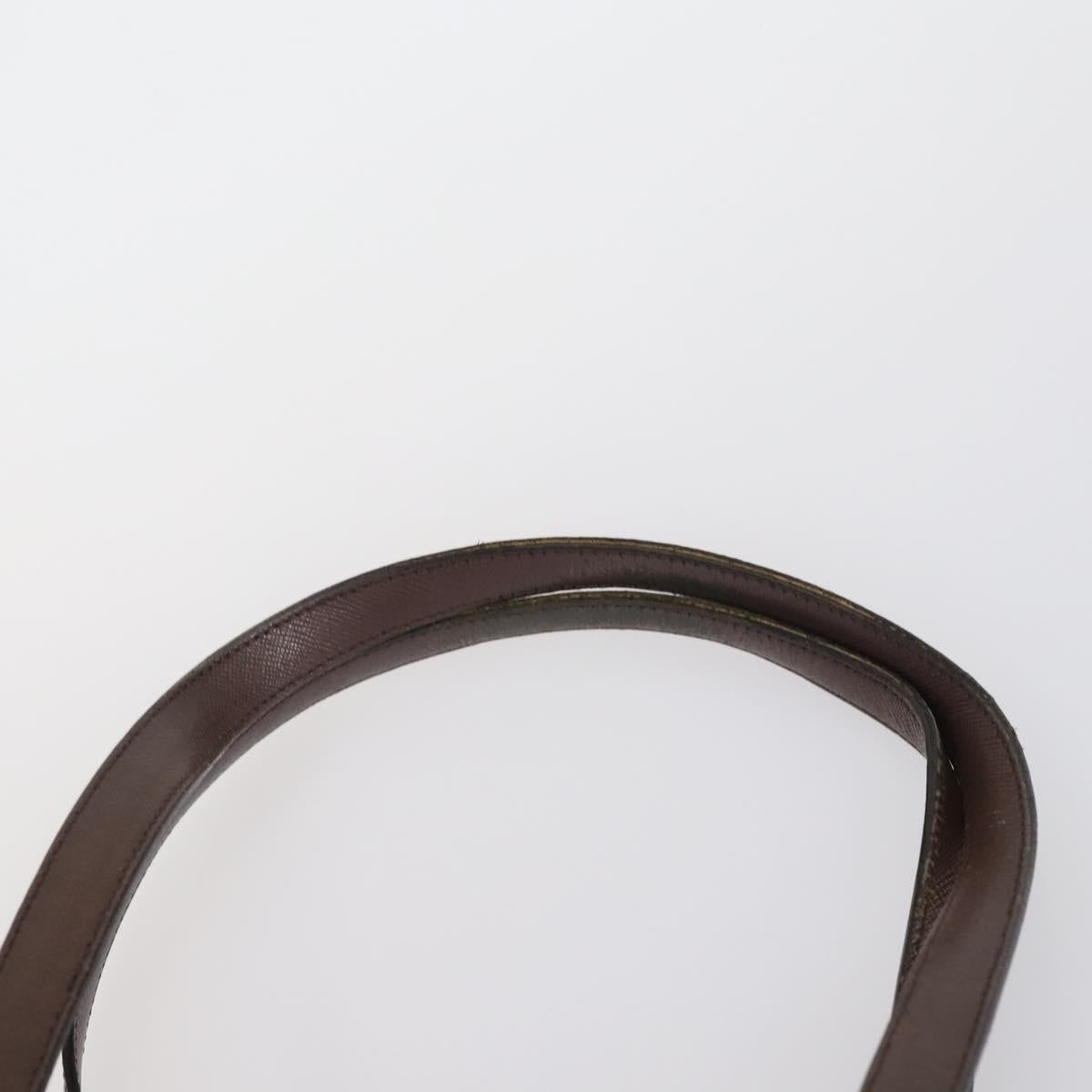 BURBERRY Nova Check Shoulder Bag Nylon Canvas 4 Set Beige Brown black Auth 148484