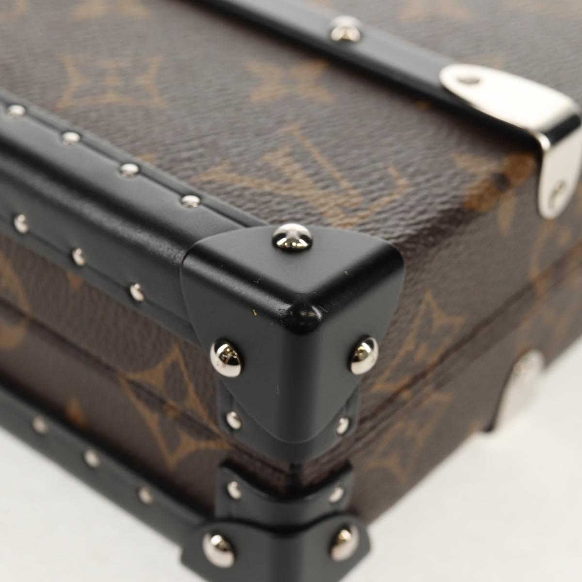 LOUIS VUITTON Monogram Macassar Wallet Trunk Long Wallet M20250 LV Auth 148520SAM