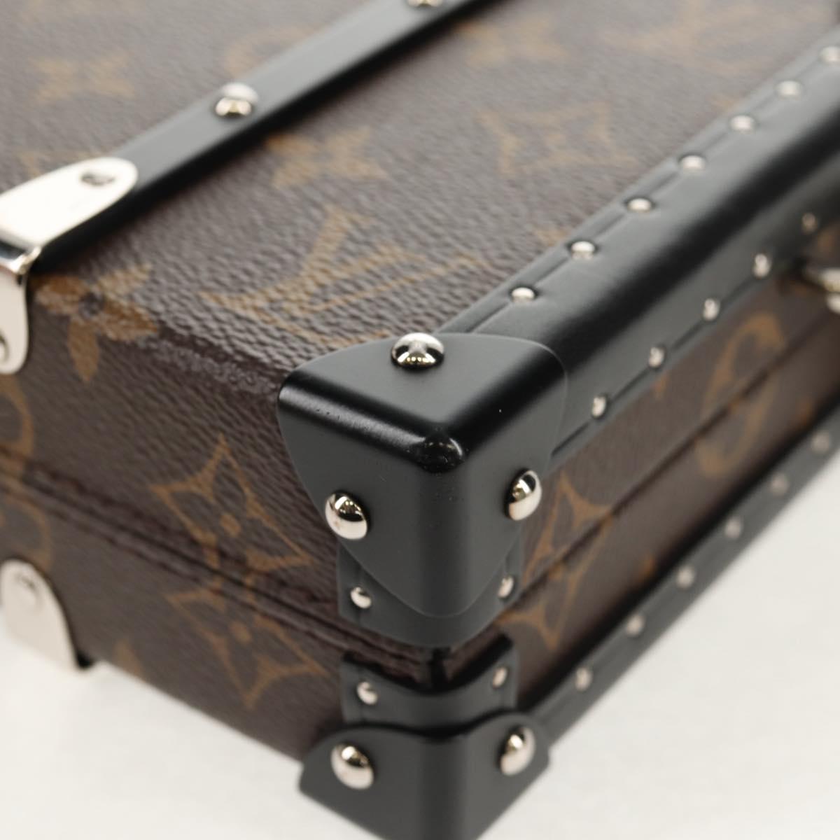 LOUIS VUITTON Monogram Macassar Wallet Trunk Long Wallet M20250 LV Auth 148520SAM