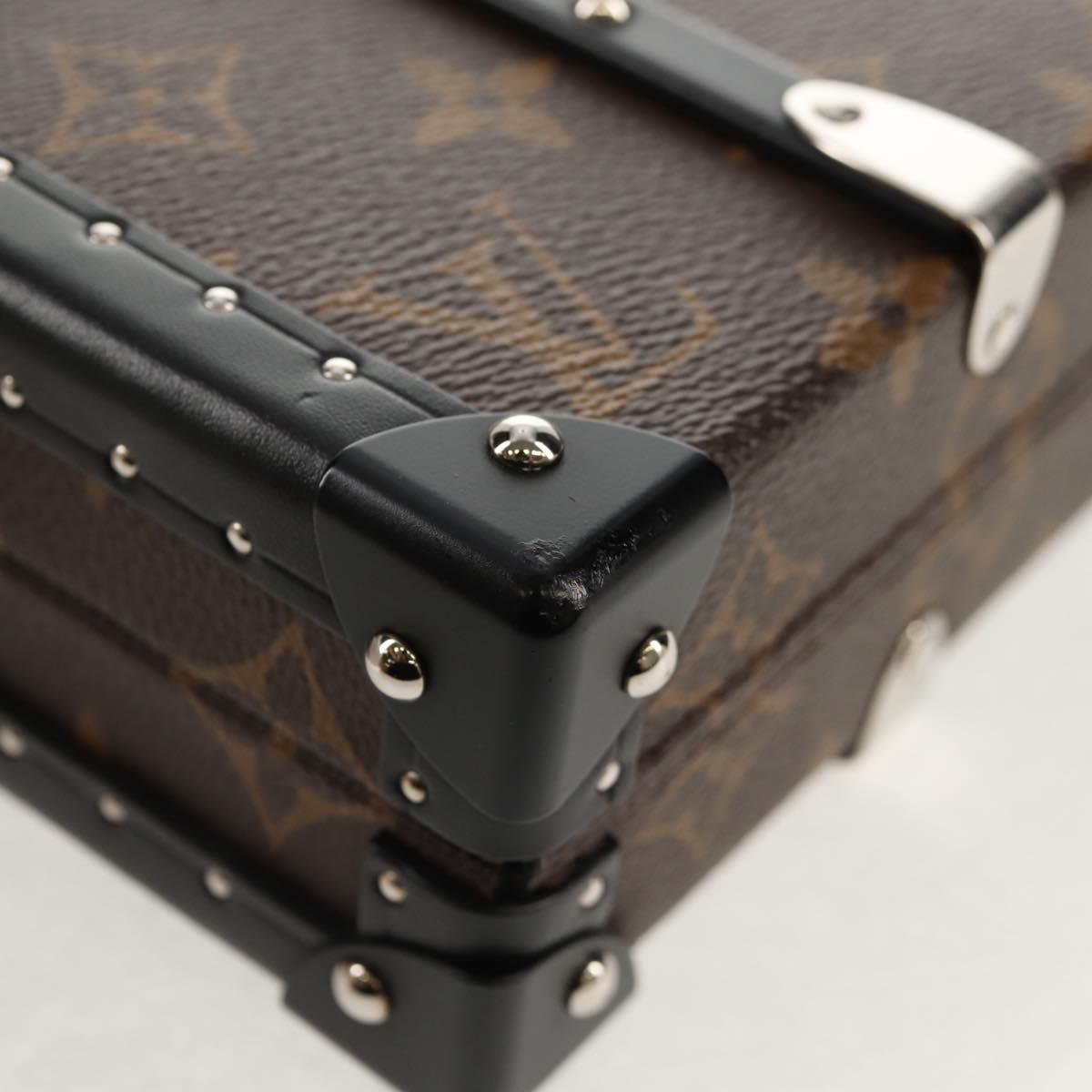 LOUIS VUITTON Monogram Macassar Wallet Trunk Long Wallet M20250 LV Auth 148520SAM