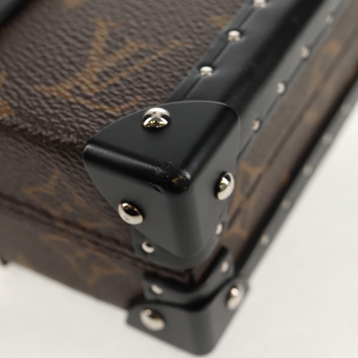 LOUIS VUITTON Monogram Macassar Wallet Trunk Long Wallet M20250 LV Auth 148520M