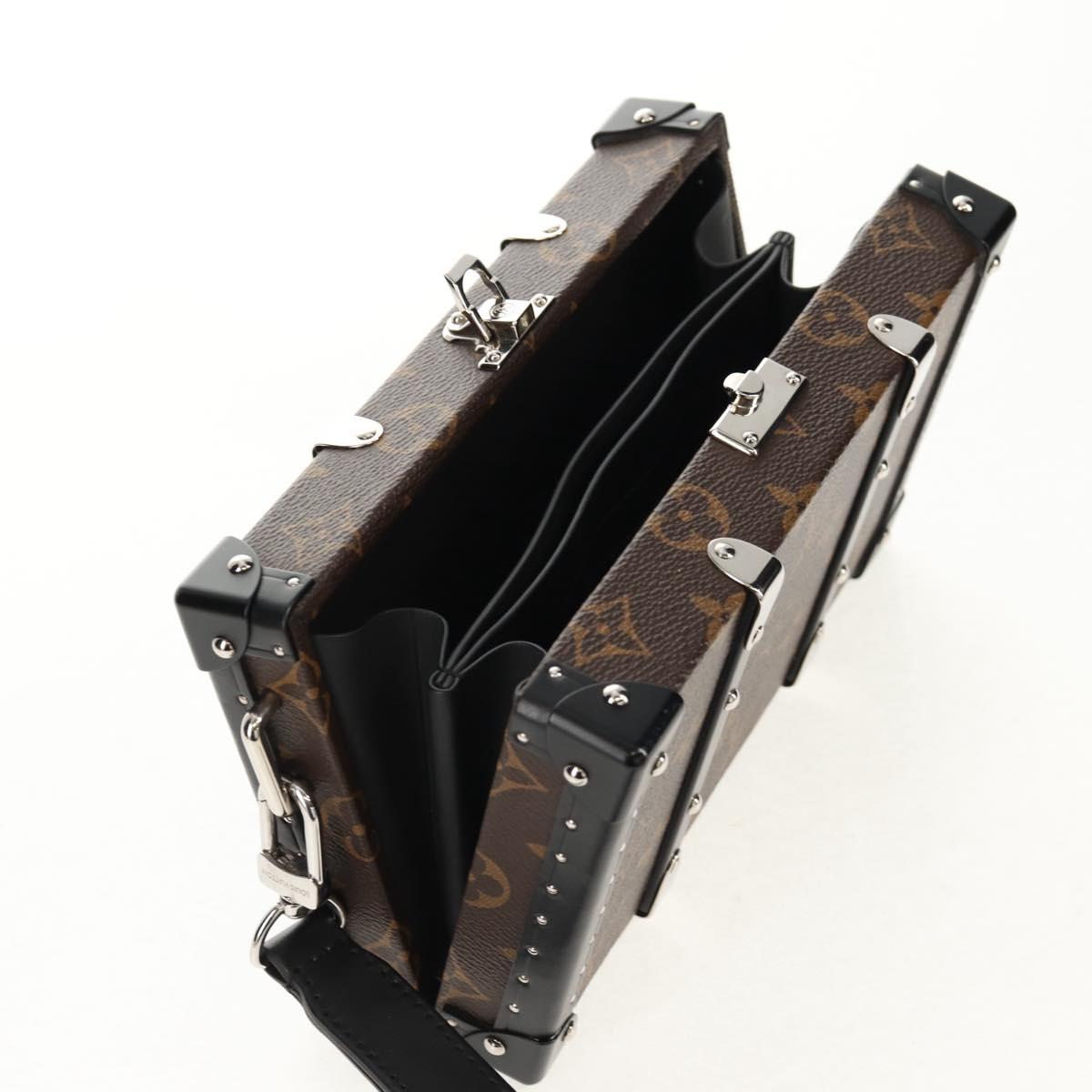 LOUIS VUITTON Monogram Macassar Wallet Trunk Long Wallet M20250 LV Auth 148520M